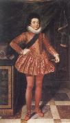 POURBUS, Frans the Younger Louis XIII as a Child oil painting on canvas